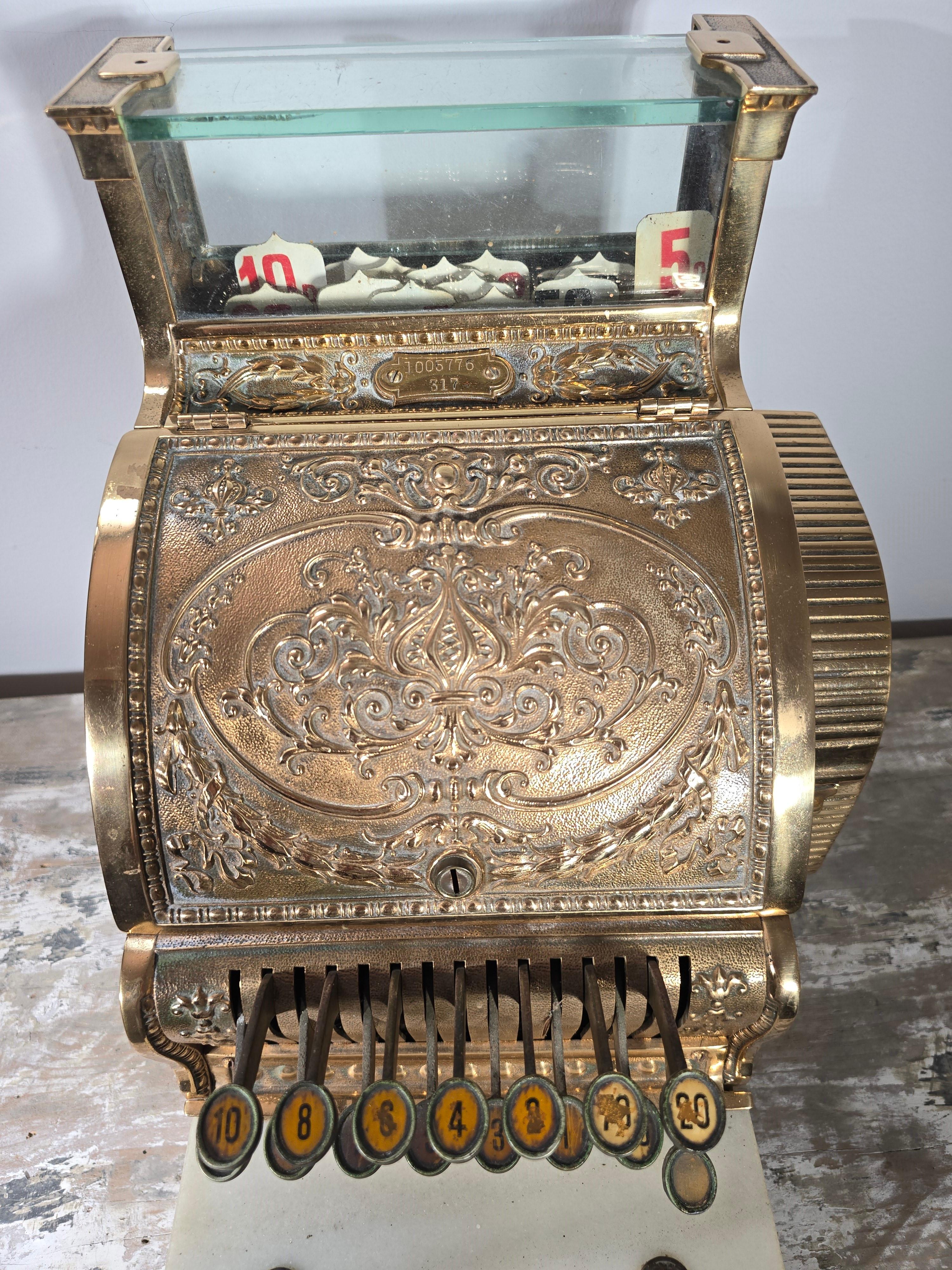 Fin du XIXe siècle Caisse enregistreuse 