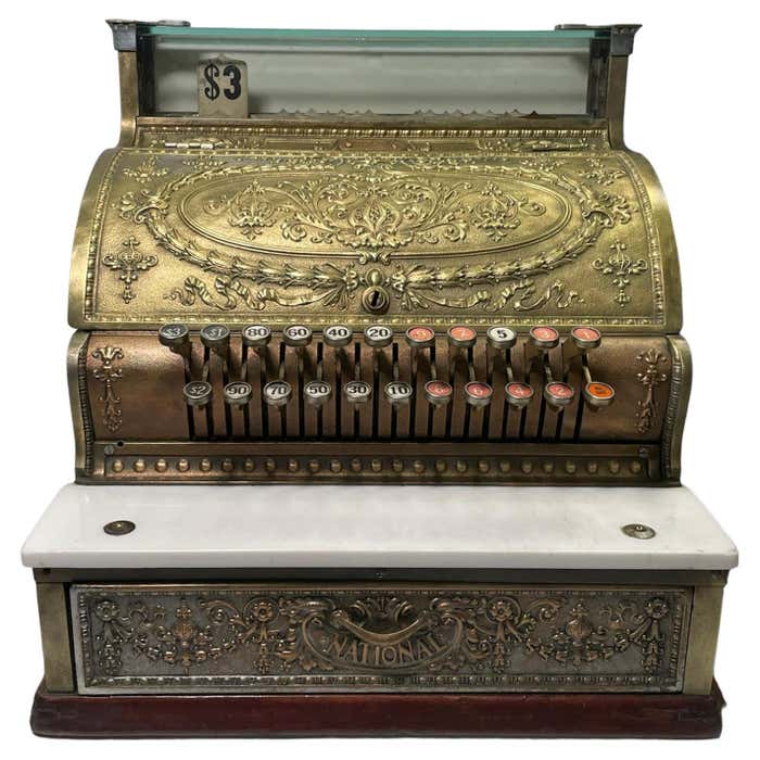 Early 20th Century National Cash Register at 1stDibs | national cash ...