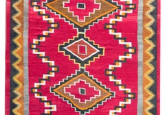Early 20th Century Native American Navajo Rug