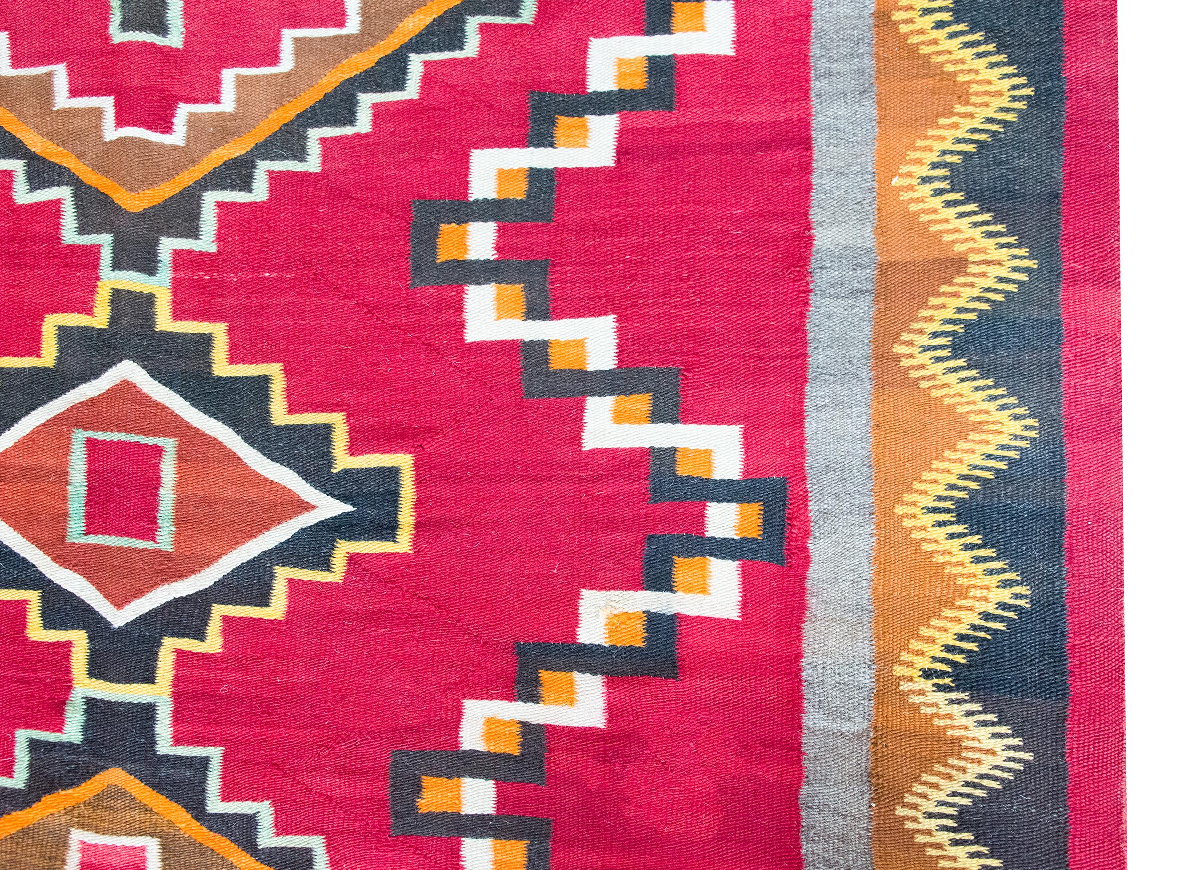 Tappeto Navajo dei primi del Novecento In condizioni buone in vendita a Chicago, IL