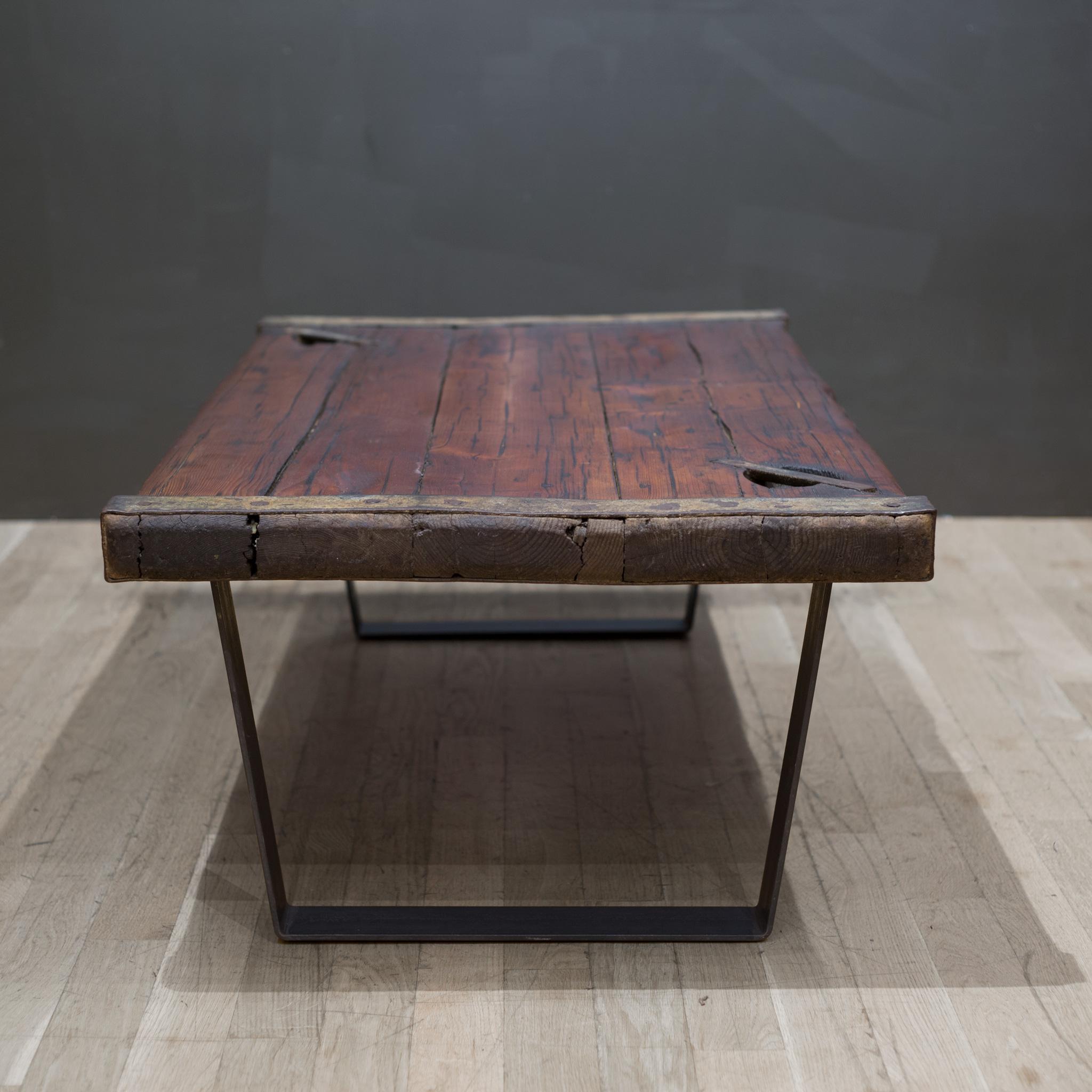 Early 20th Century Nautical Ship Hatch Door Cover Coffee Table, c.1910 1