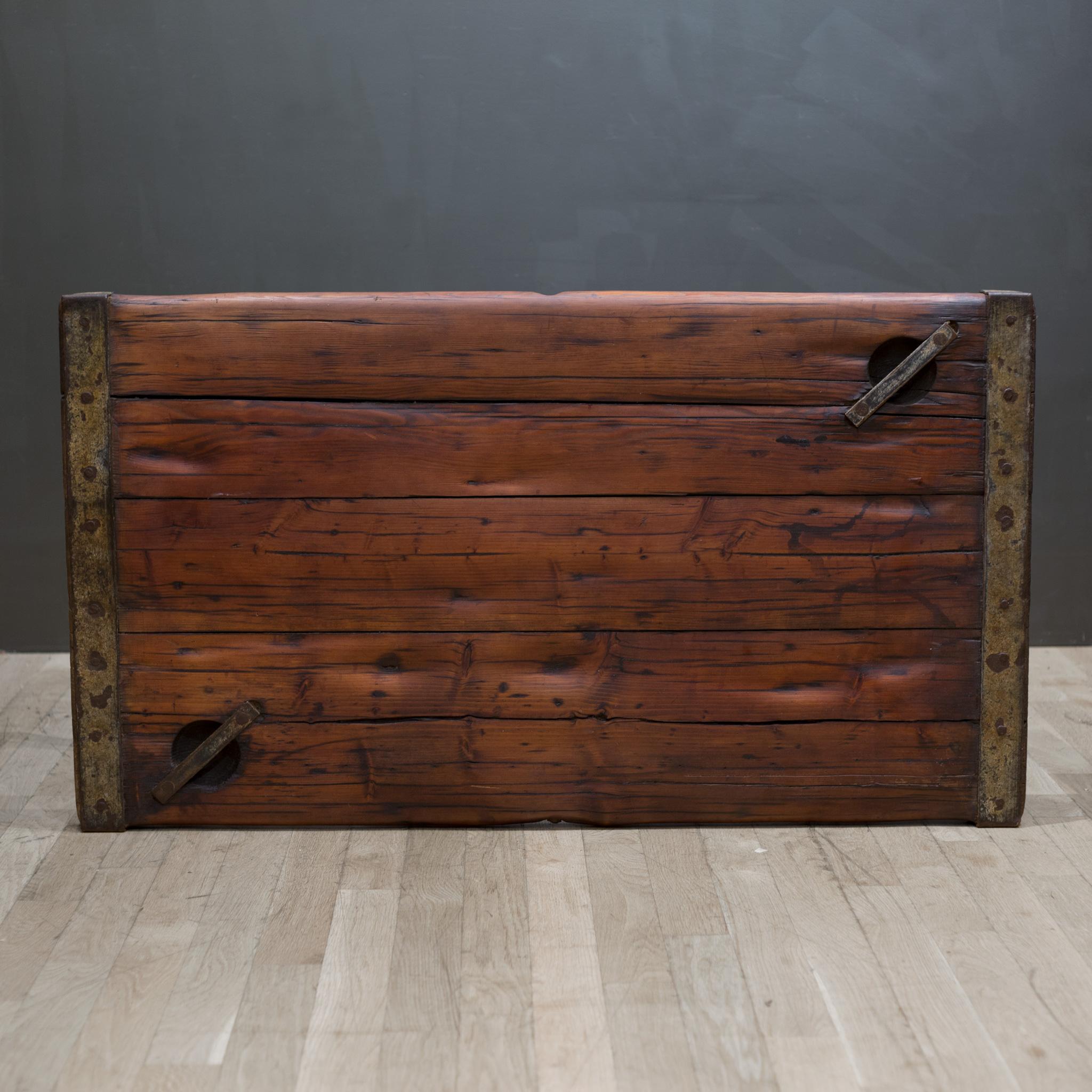 Early 20th Century Nautical Ship Hatch Door Cover Coffee Table, c.1910 2