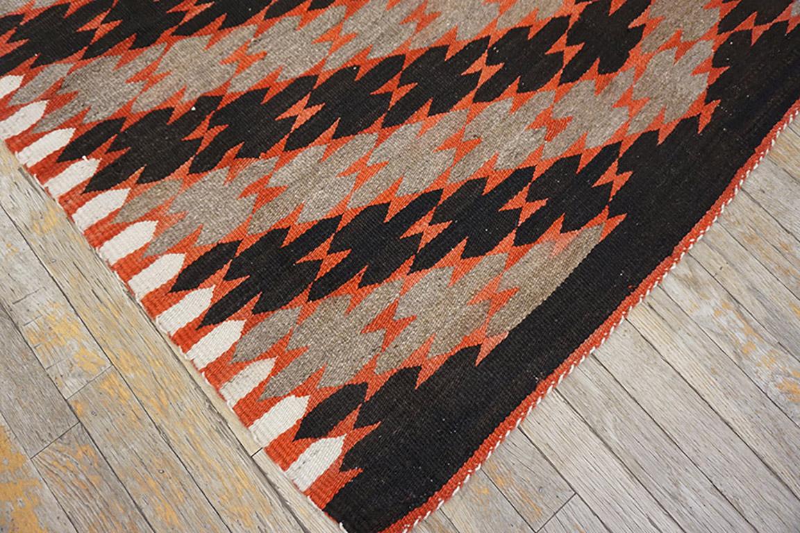 American Early 20th Century Navajo Rio Grande Carpet ( 4'6