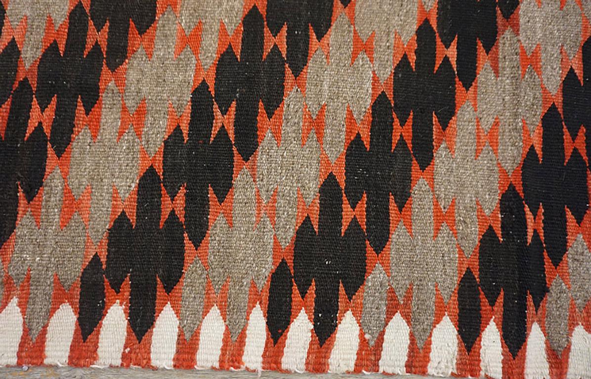 Early 20th Century Navajo Rio Grande Carpet ( 4'6
