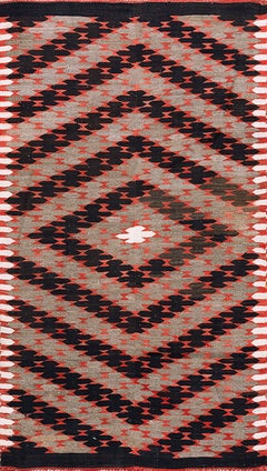 Navajo Rio Grande-Teppich des frühen 20. Jahrhunderts ( 4'6" x 7'8" - 137 x 234)