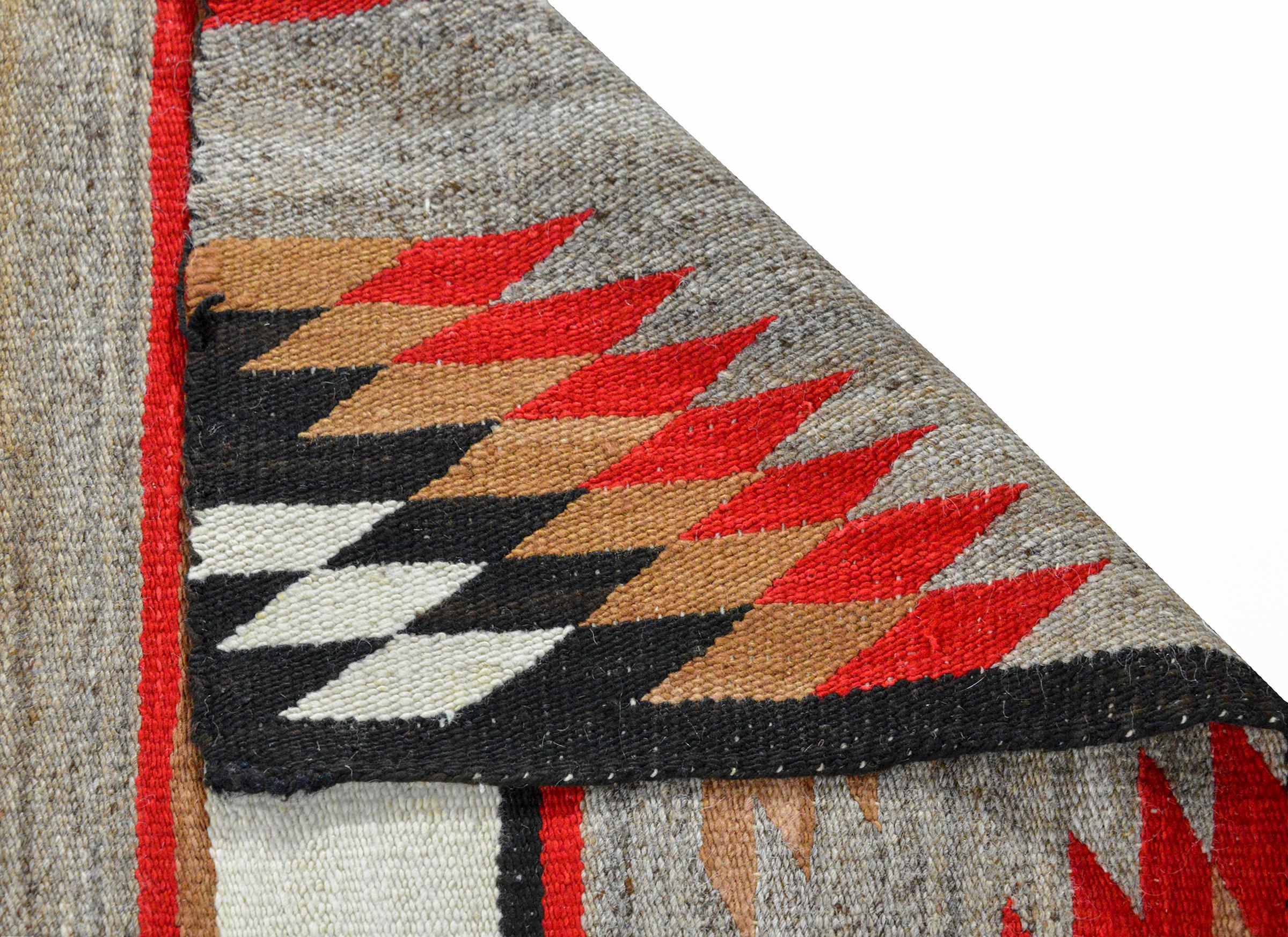 Early 20th Century Navajo Rug For Sale 2