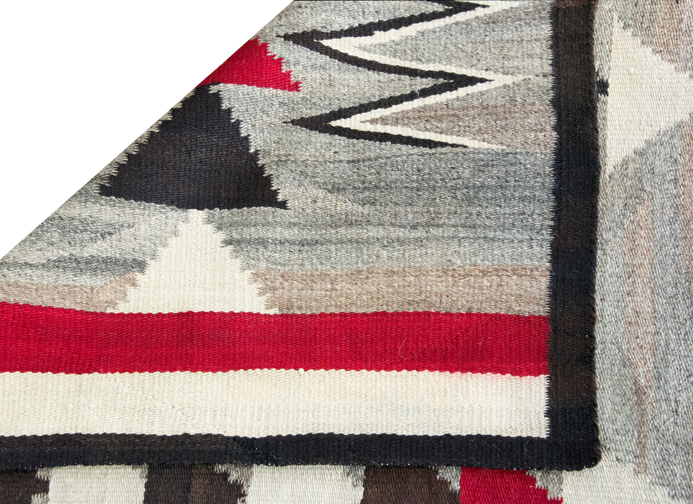 Early 20th Century Navajo Rug For Sale 7