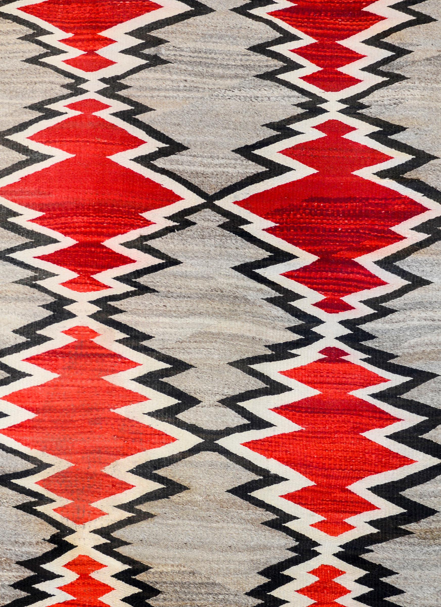 Native American Early 20th Century Navajo Rug
