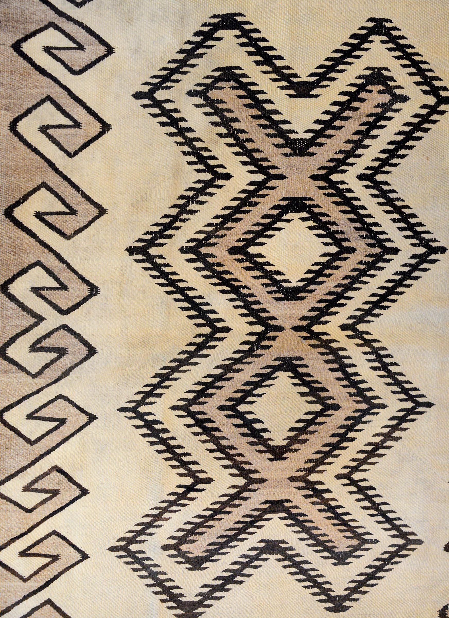 American Early 20th Century Navajo Rug For Sale