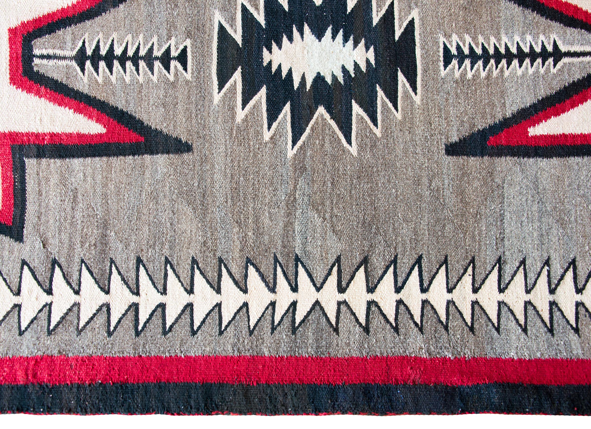 American Early 20th Century Navajo Rug For Sale