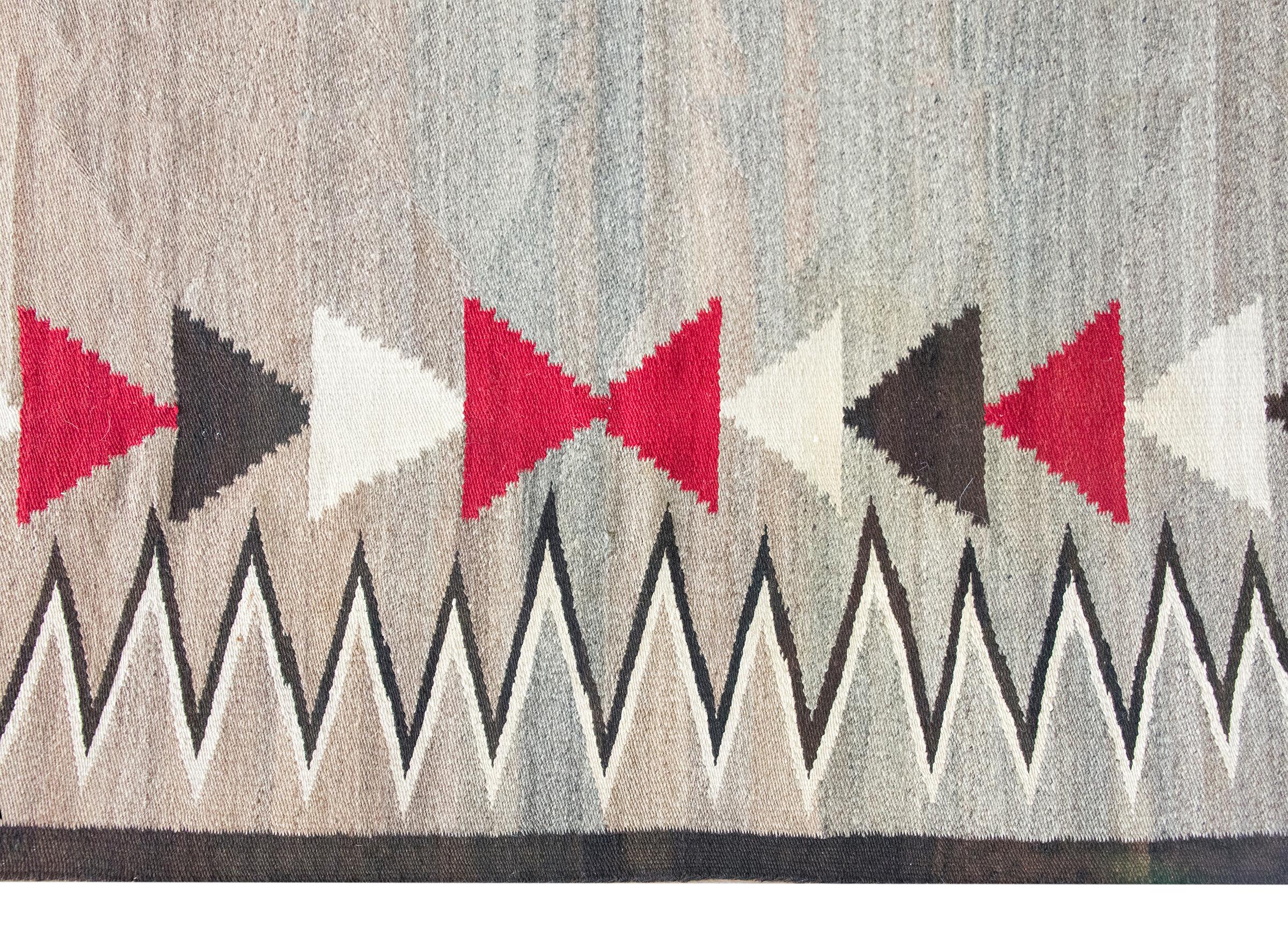American Early 20th Century Navajo Rug For Sale