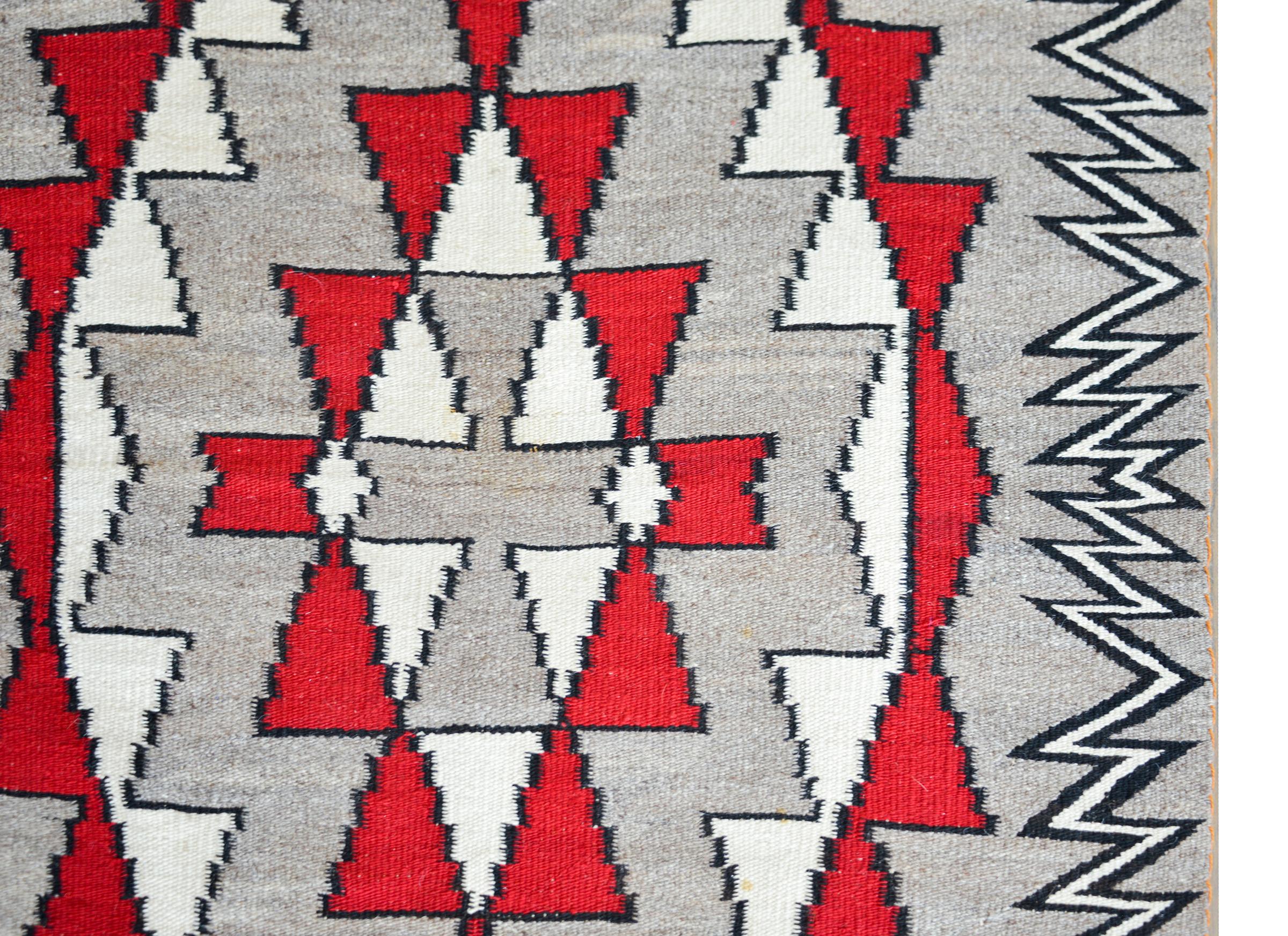 Mid-20th Century Early 20th Century Navajo Rug For Sale