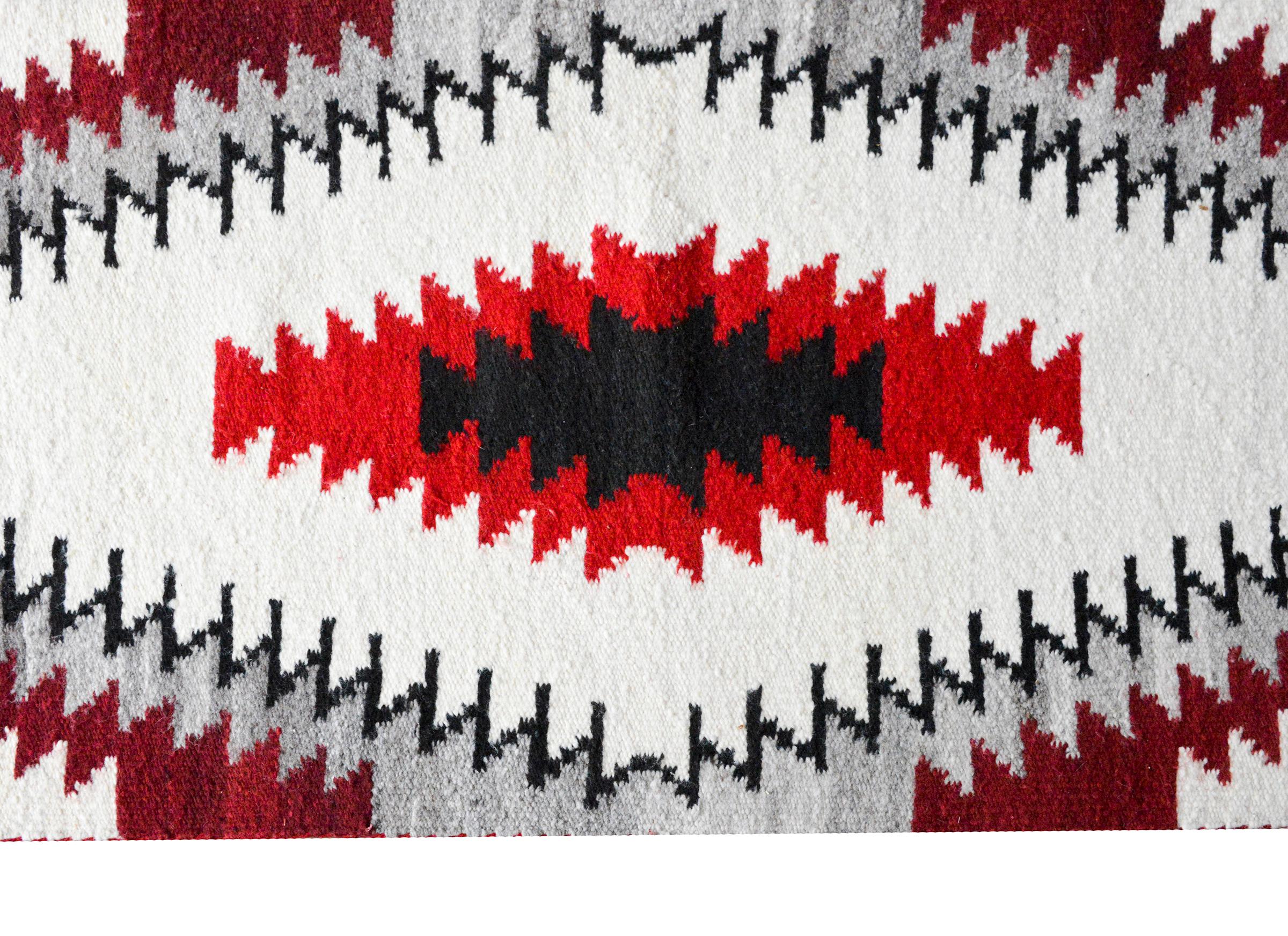 Wool Early 20th Century Navajo Rug For Sale