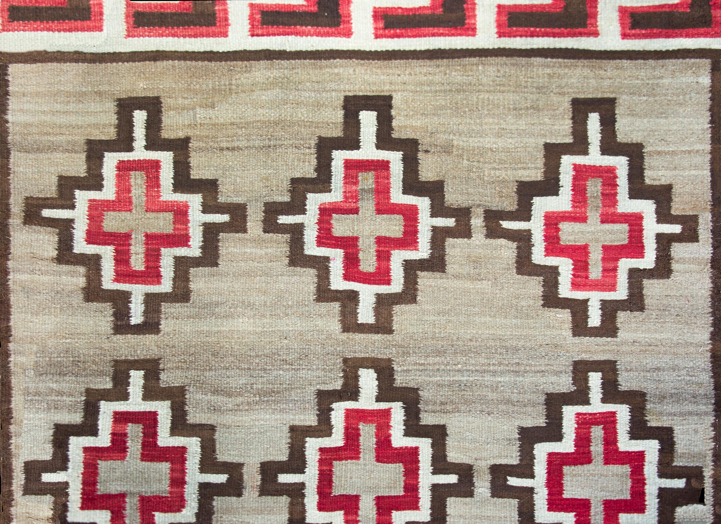Early 20th Century Navajo Rug For Sale 1