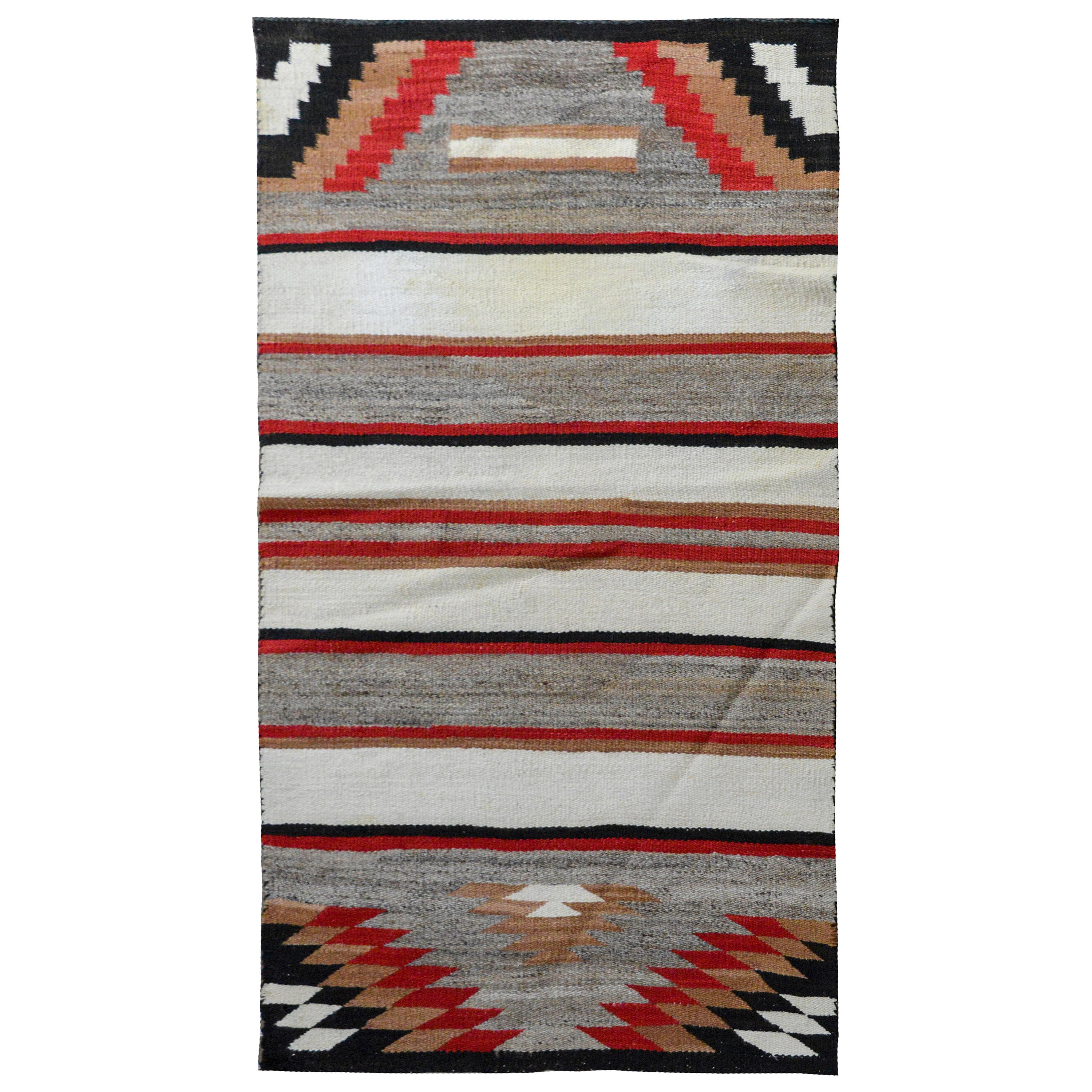 Navajo-Teppich des frühen 20. Jahrhunderts