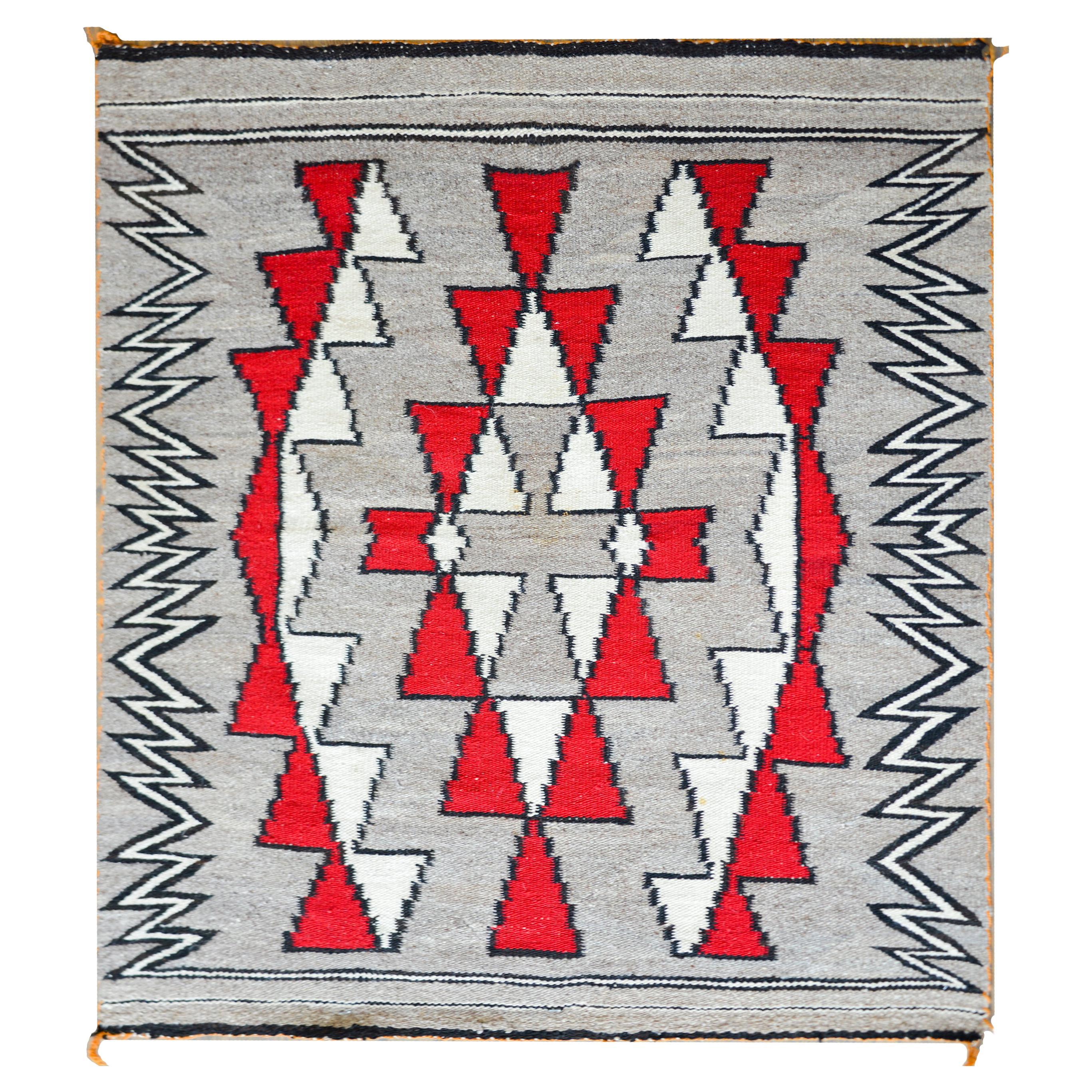 Early 20th Century Navajo Rug For Sale