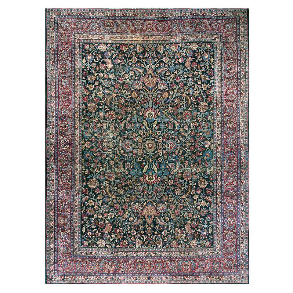 Early 20th Century N.E. Persian Khorassan Moud Carpet ( 9'3