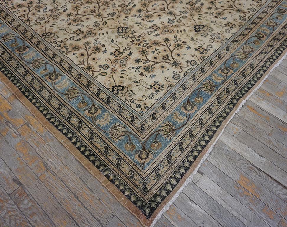 Early 20th Century N.E. Persian Khorassan Moud Carpet 
8' 6