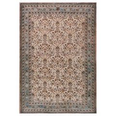 Inizio del XX secolo N.E. Tappeto persiano Khorassan Moud (8' 6" x 10' - 260 x 305)