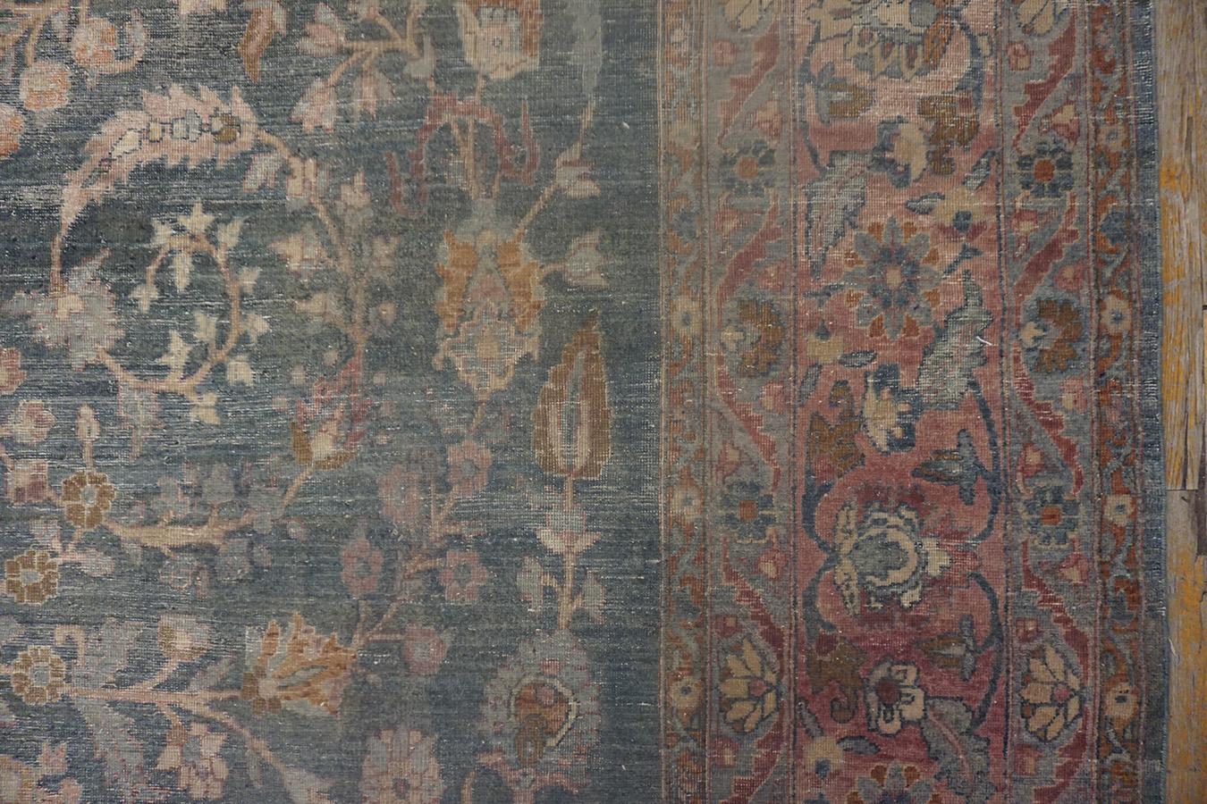Early 20th Century N.E. Persian Khorassan Moud Carpet (10' x 18'4