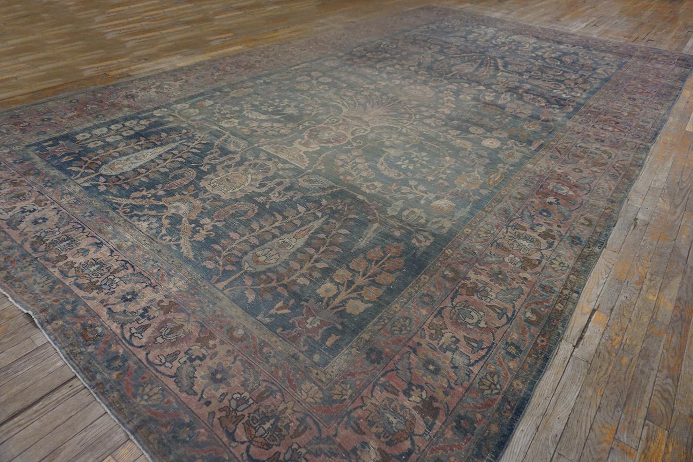 Early 20th Century N.E. Persian Khorassan Moud Carpet
10' x 18'4