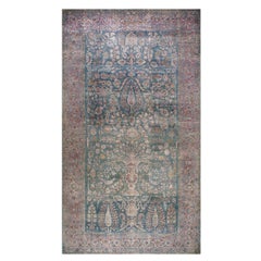 Early 20th Century N.E. Persian Khorassan Moud Carpet (10' x 18'4" - 305 x 560)