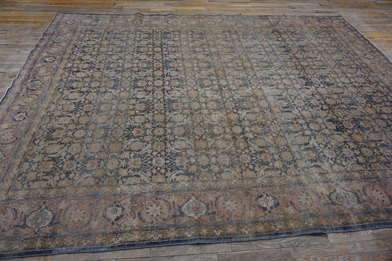 Anfang des 20. Jahrhunderts N.E. Persischer Moud-Khorasan-Teppich im Angebot 10