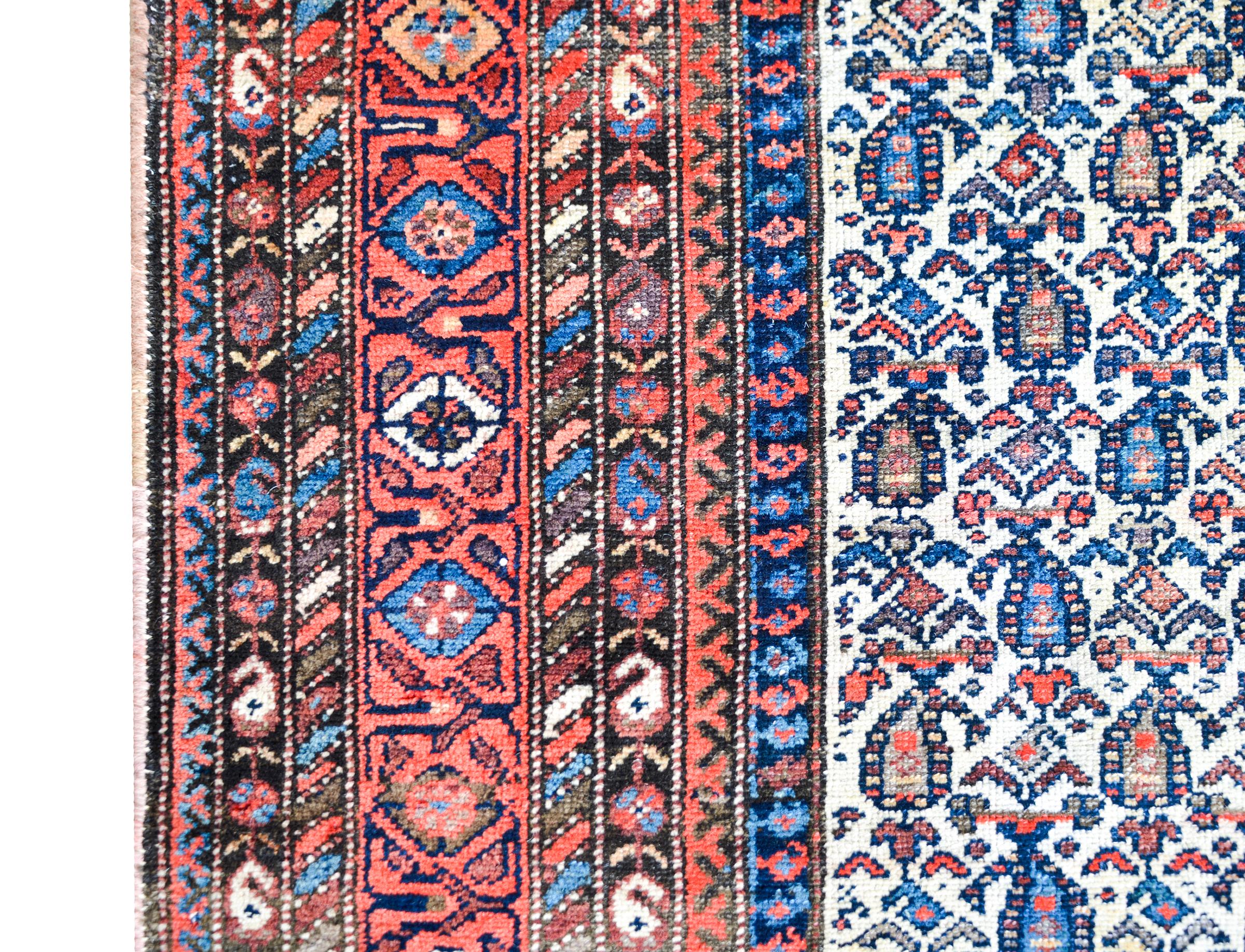 Early 20th Century Nehaband Rug For Sale 2