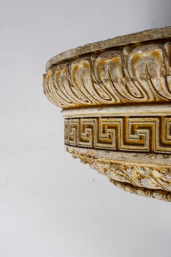 Early 20th Century Neoclassical Style Cast Plaster Chandelier
