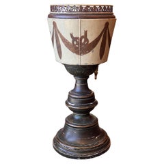 Jardinera de tole de estilo neoclásico de principios del siglo XX