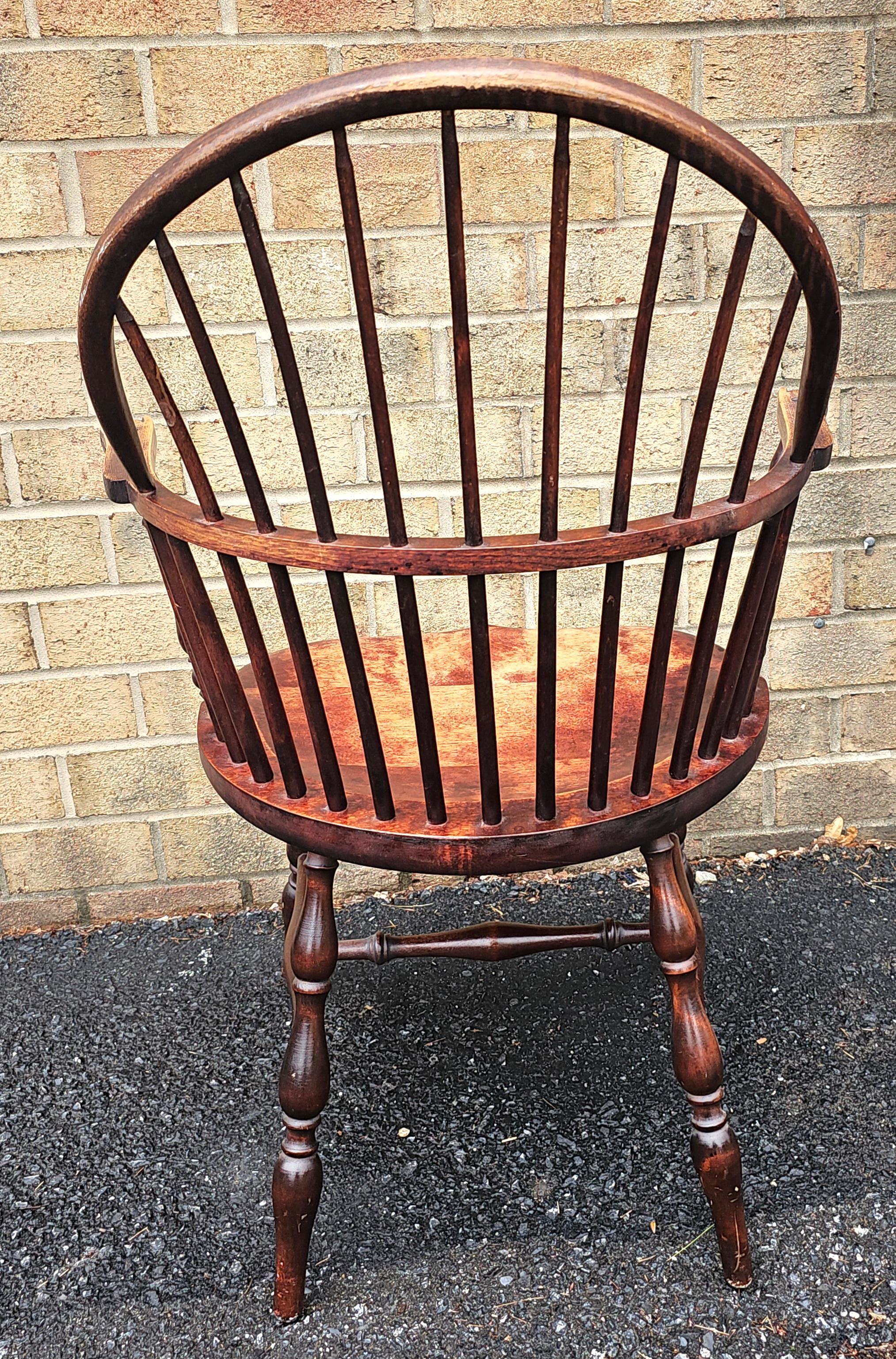 Sillón Windsor de principios del siglo XX Nichols & Stone Barely Back en Bueno estado para la venta en Germantown, MD