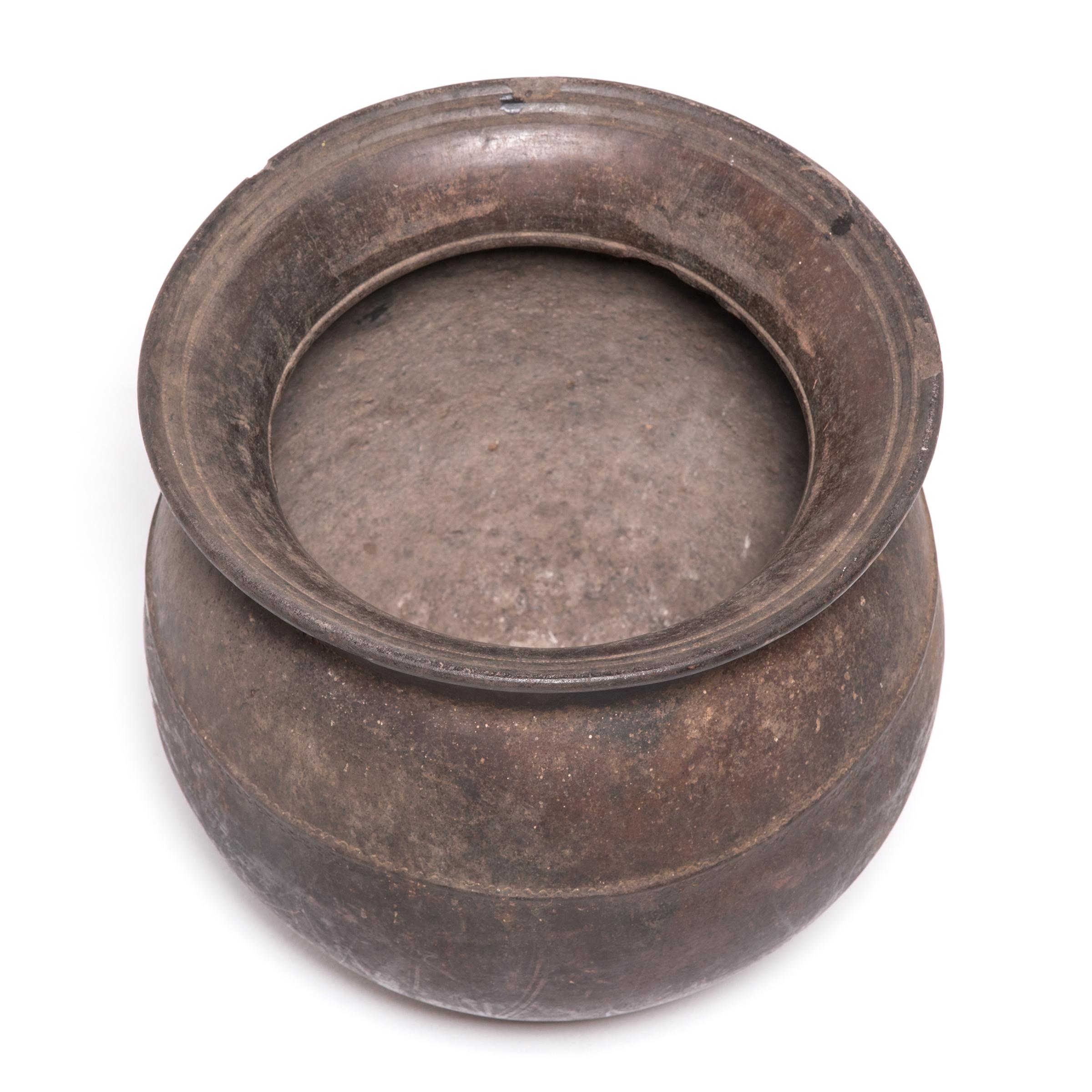 Ceramic Early 20th Century Nigerian Bamileke Storage Vessel