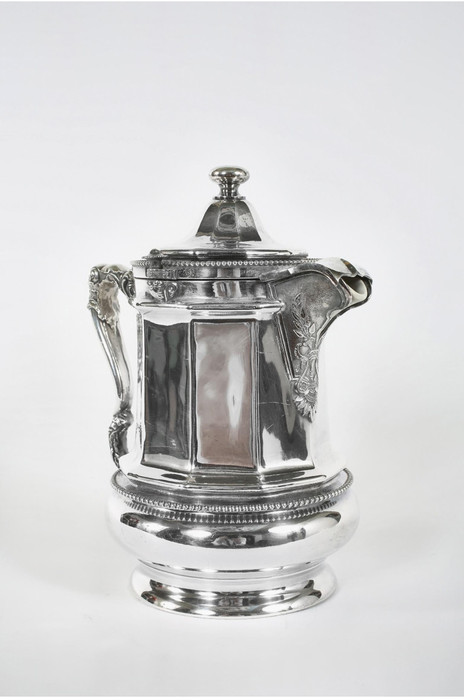 Early 20th Century North American Plate Tea / Coffee Pot 6