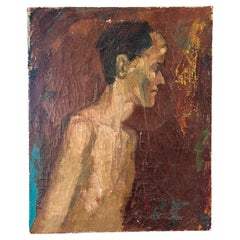 Early 20th Century Nude Oil Painting