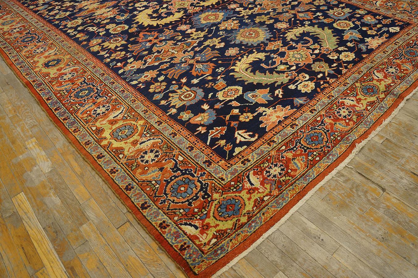 Early 20th Century  N.W. Persian Heriz Carpet ( 9'3
