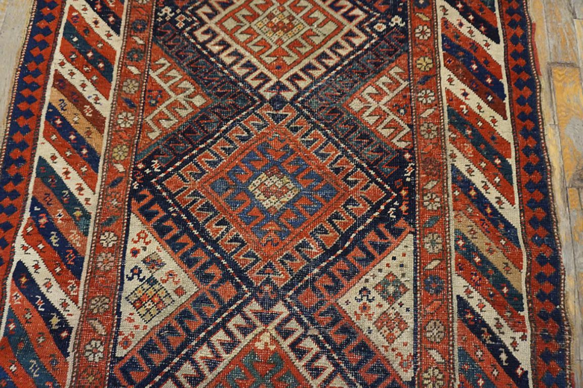 Anfang des 20. Jahrhunderts N.W. Persischer Läufer-Teppich (Wolle) im Angebot