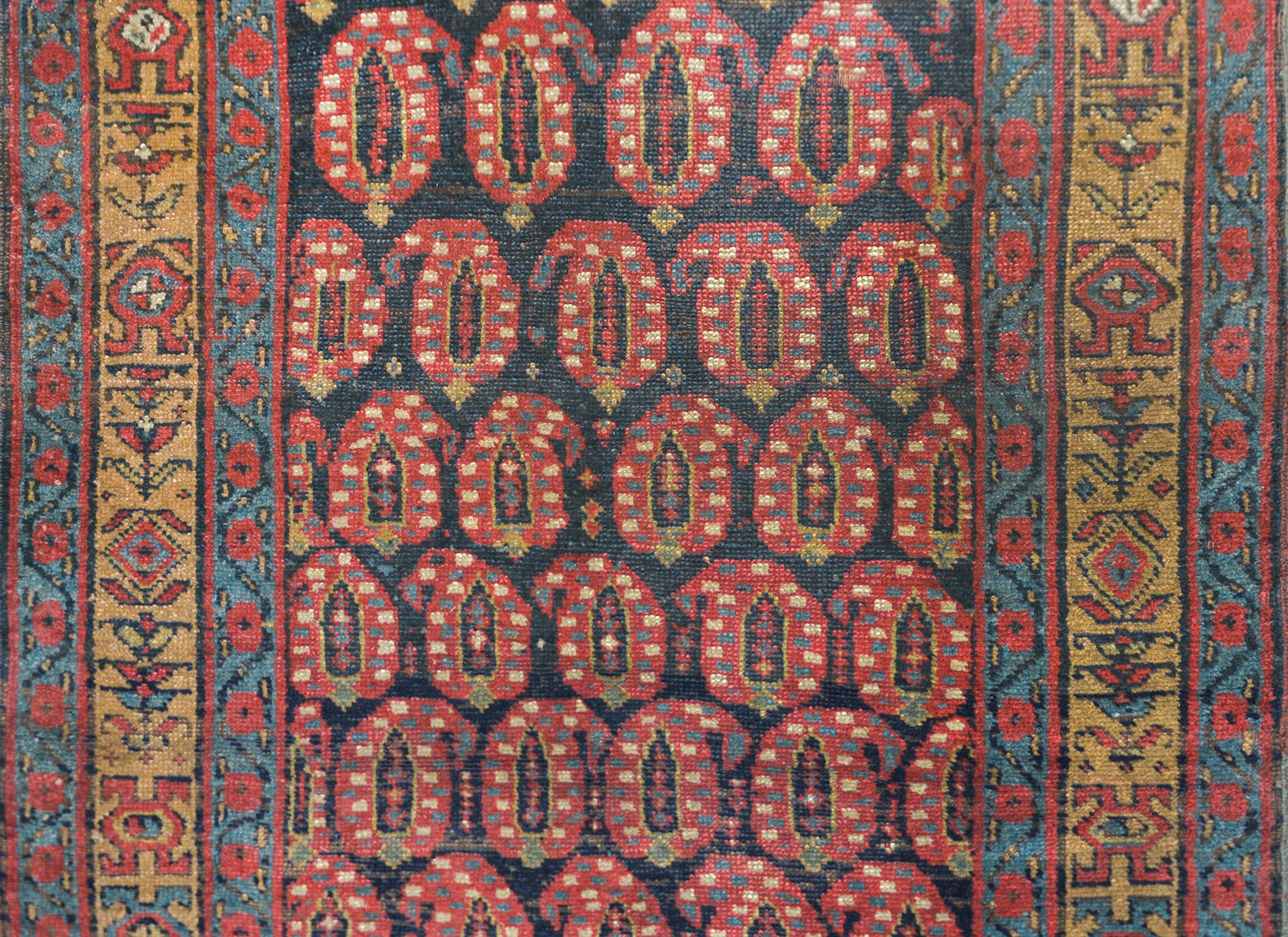 Tribal Early 20th Century N.W. Persian Runner For Sale
