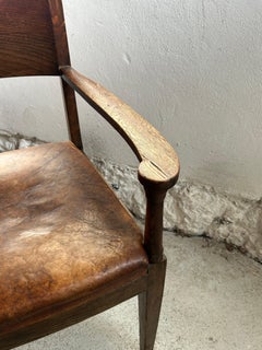 Poltrona in Oak dei primi del Novecento di Thorvald Bindesbøll, Danimarca, circa 1905