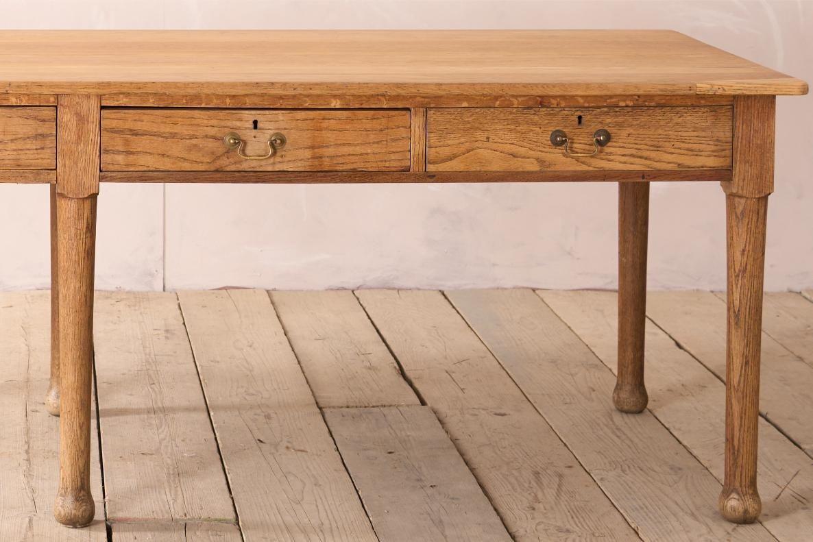 20th Century Early 20th century Oak bakers table