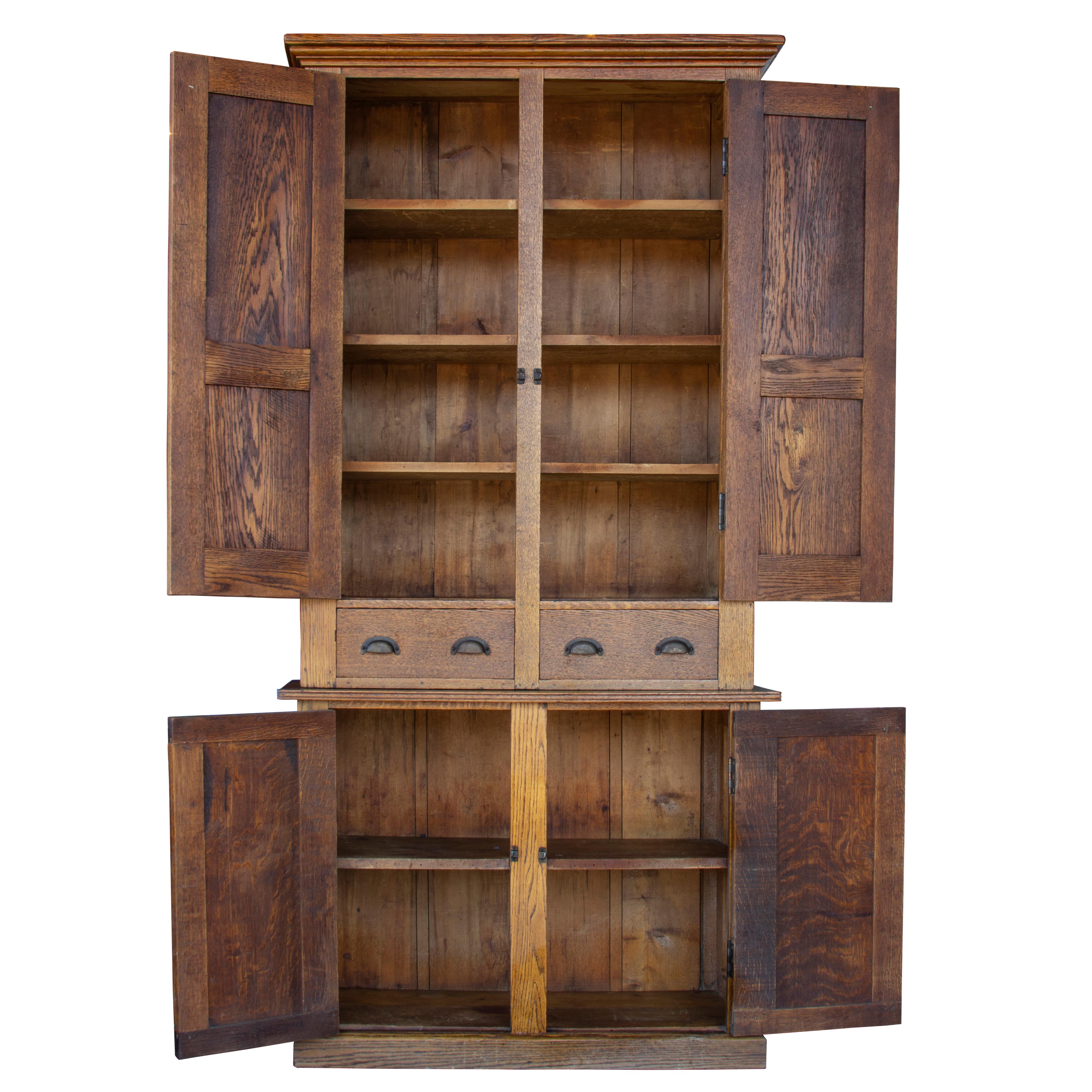 Early 20th Century Oak Cabinet 2