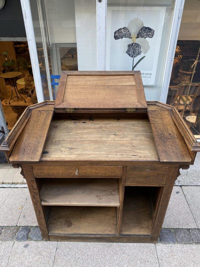 Early 20th Century Oak Counter Desk 8