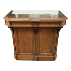 Early 20th Century Oak Counter Desk