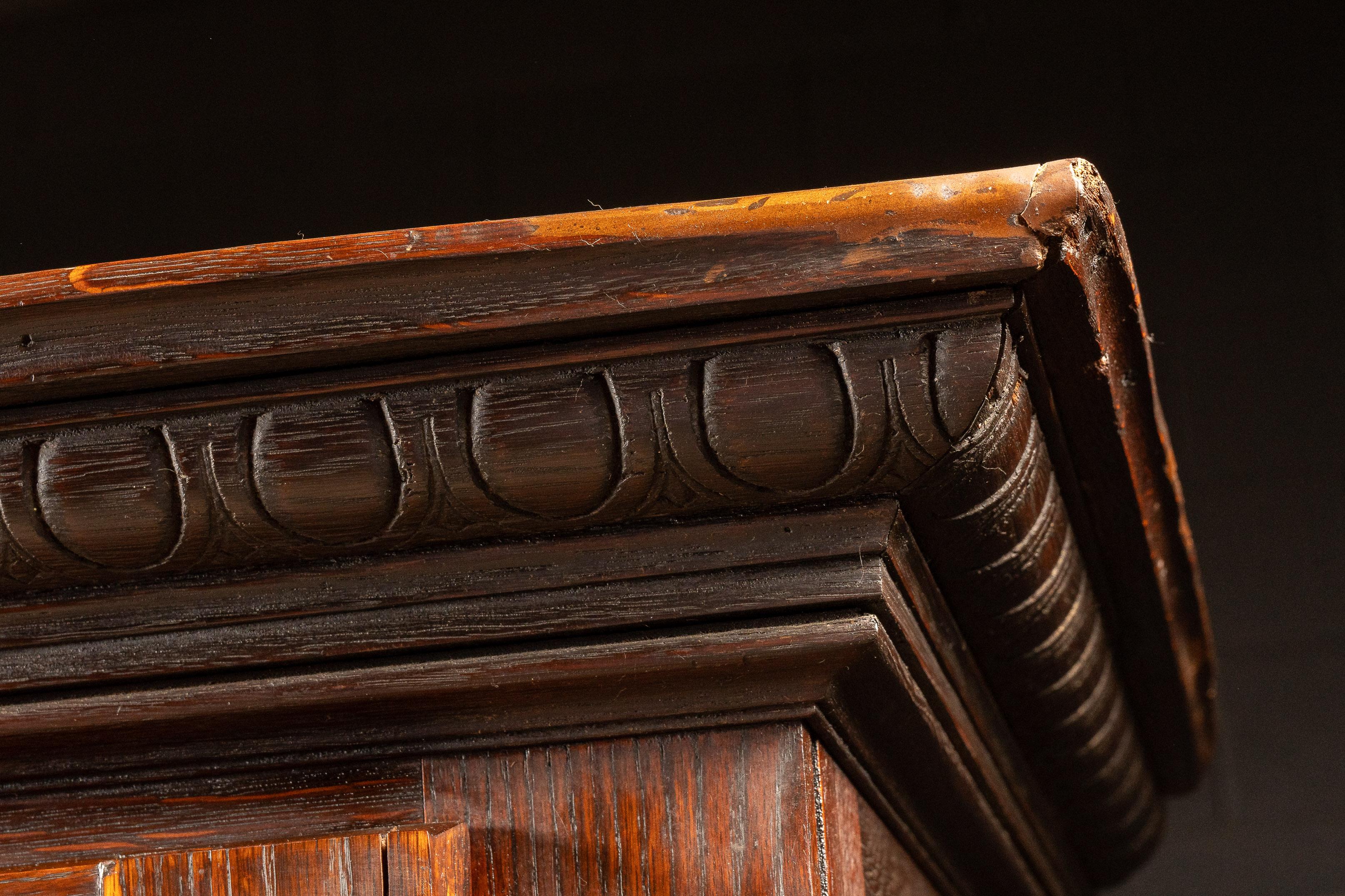 Early 20th Century Oak Ice Box 5