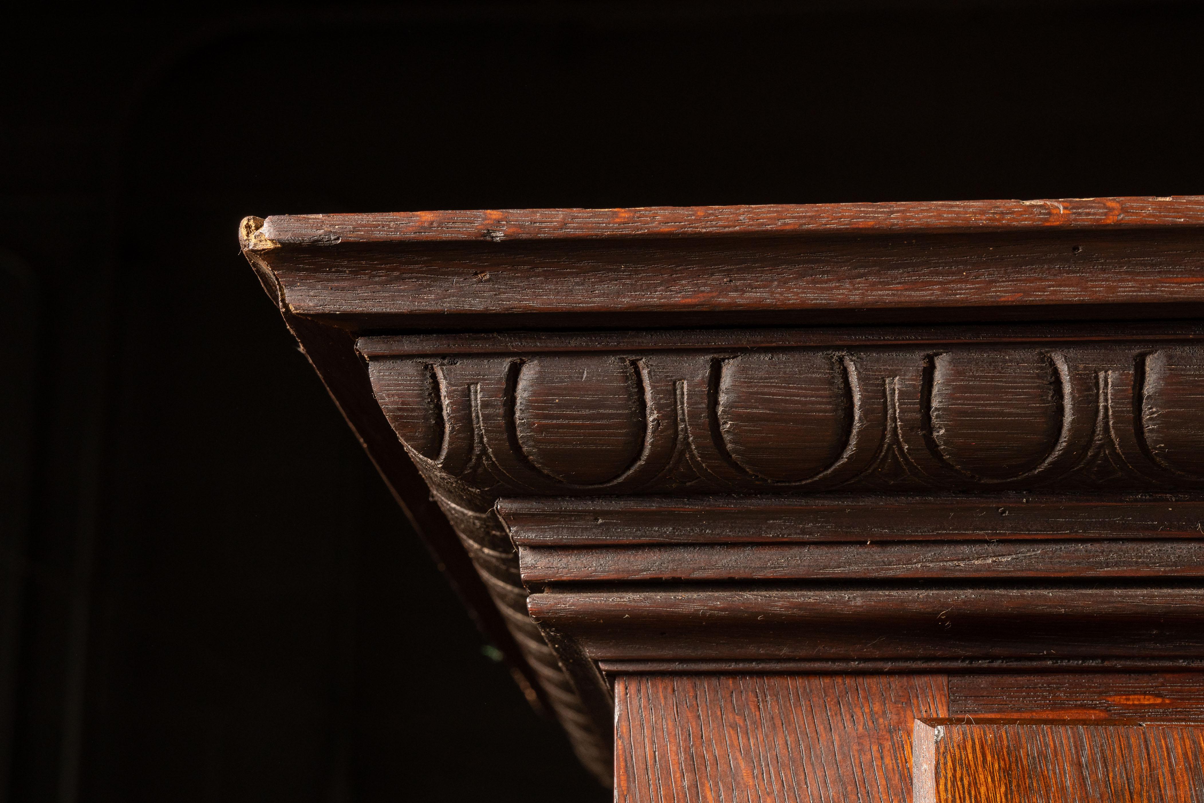 Early 20th Century Oak Ice Box 6