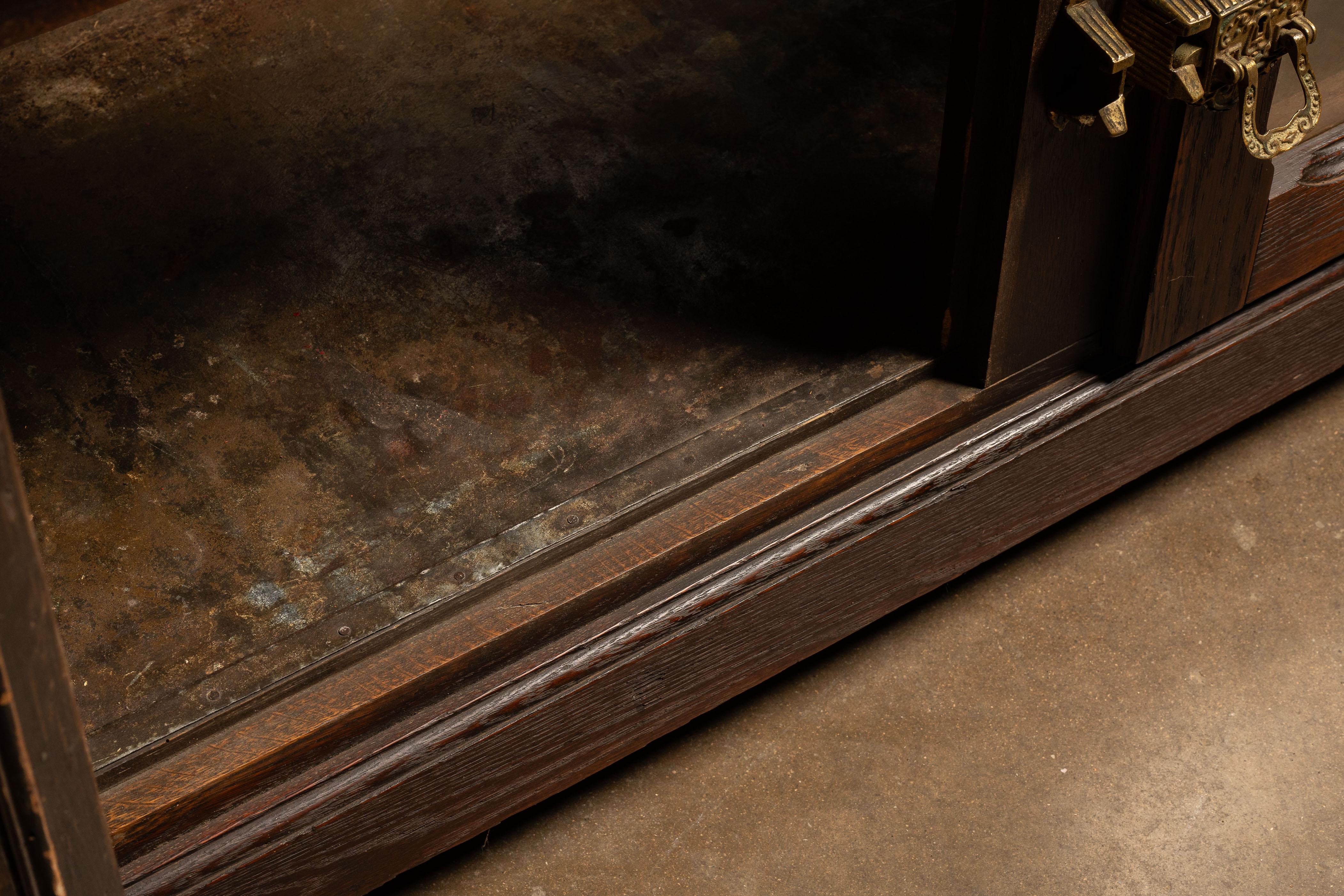 Early 20th Century Oak Ice Box 2