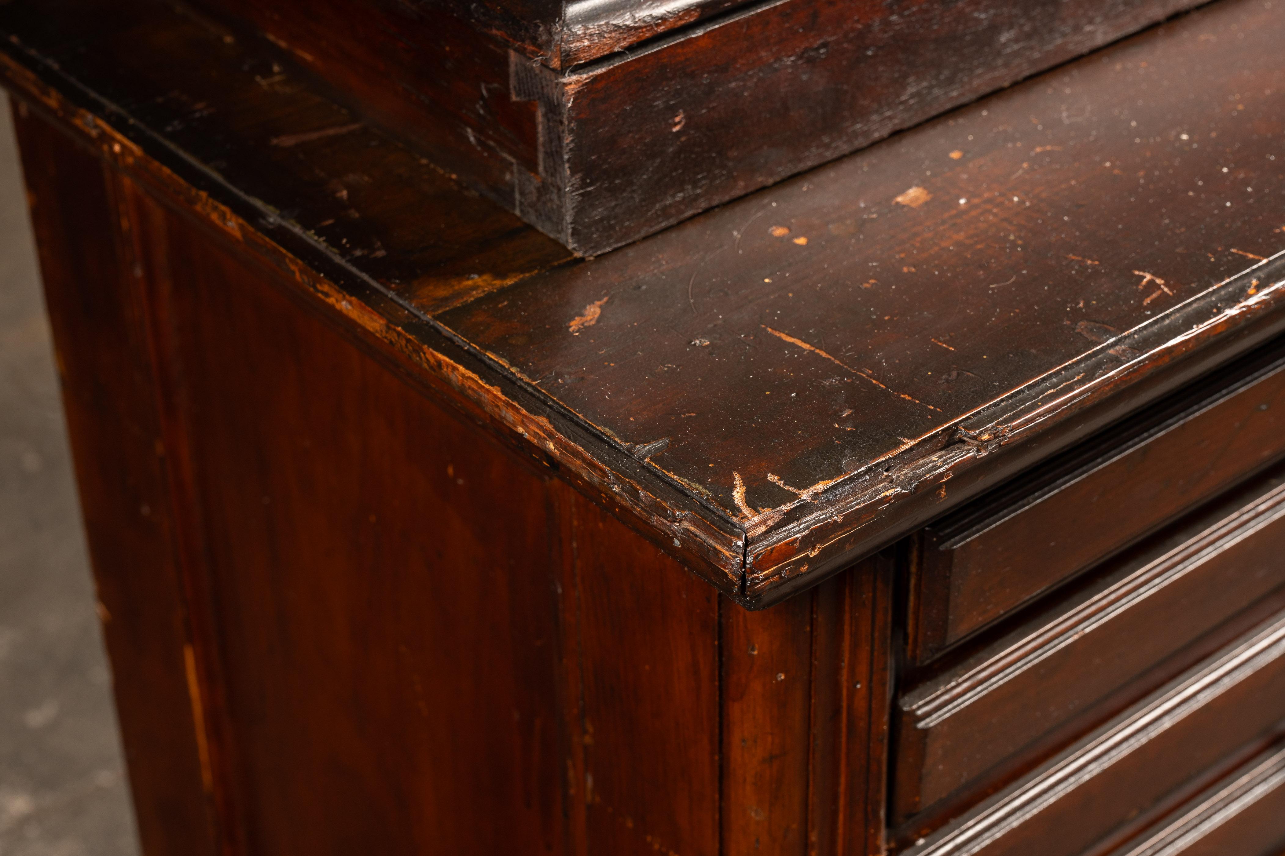 Early 20th Century Oak Mail Sorting Cabinet in vendita 11