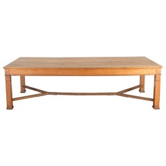 Early 20th Century Oak Refectory Table