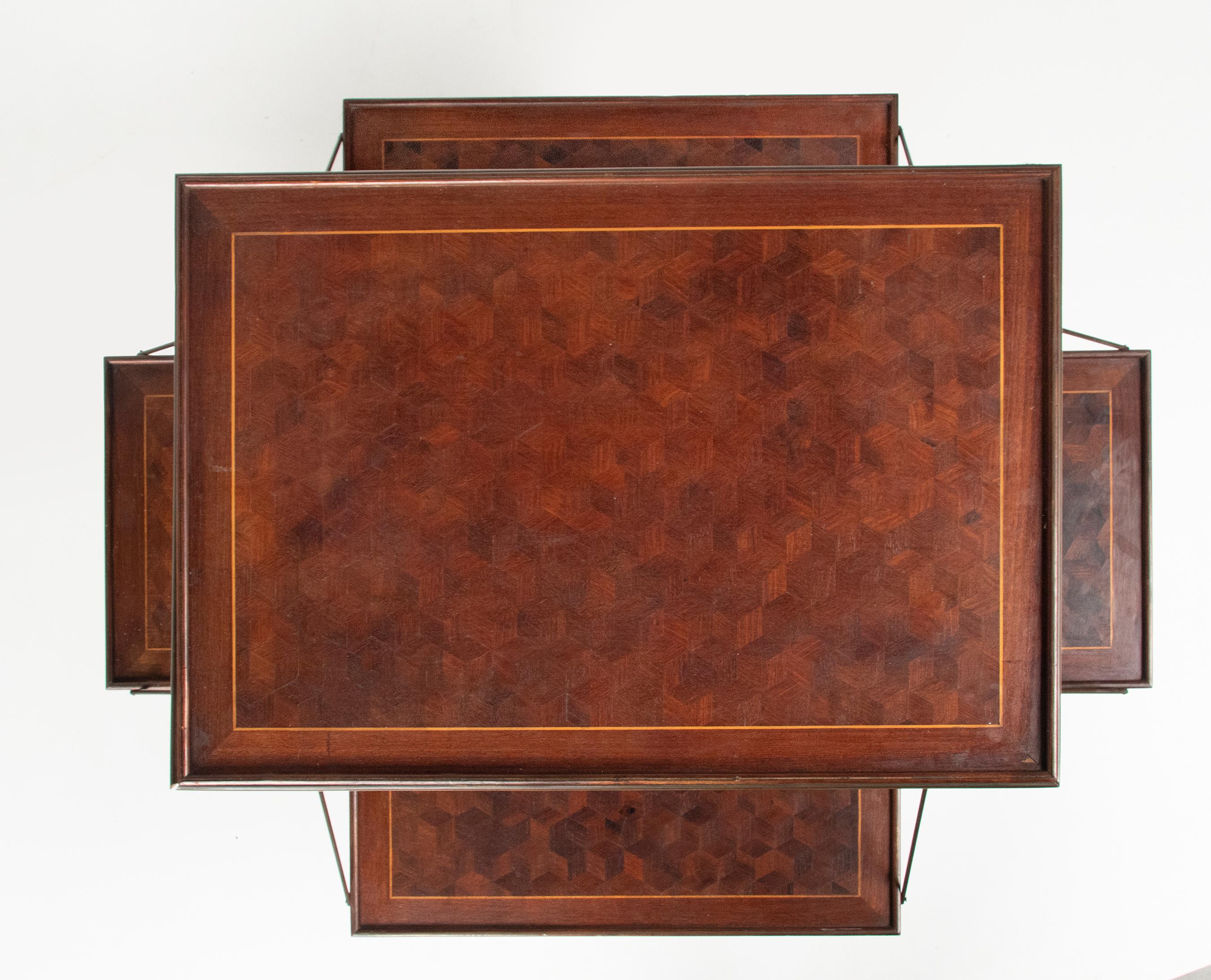 Mesa servidor de roble de principios del siglo XX en venta 1