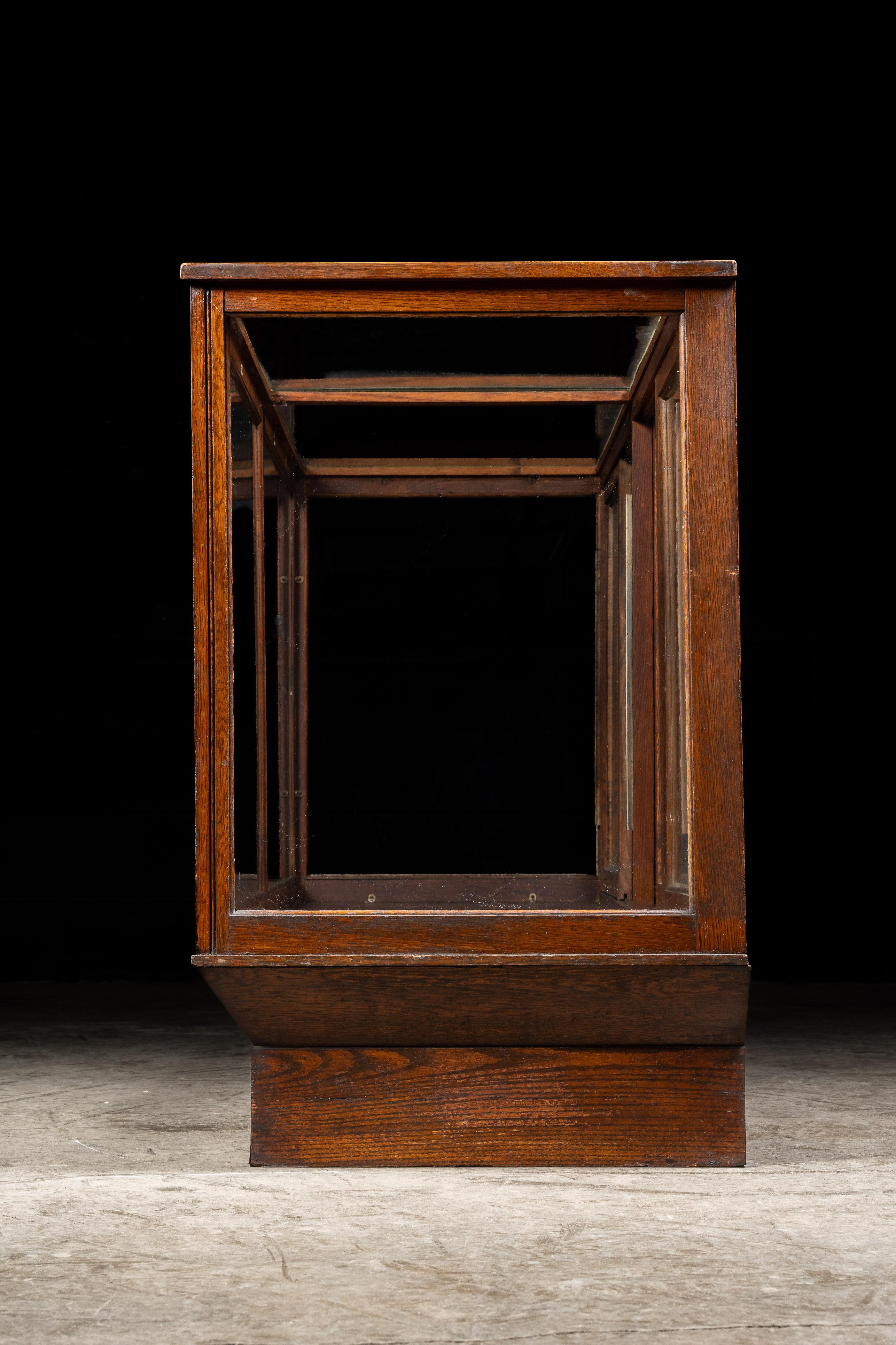XX secolo Vetrina in Oak dei primi del Novecento di Quincy in vendita
