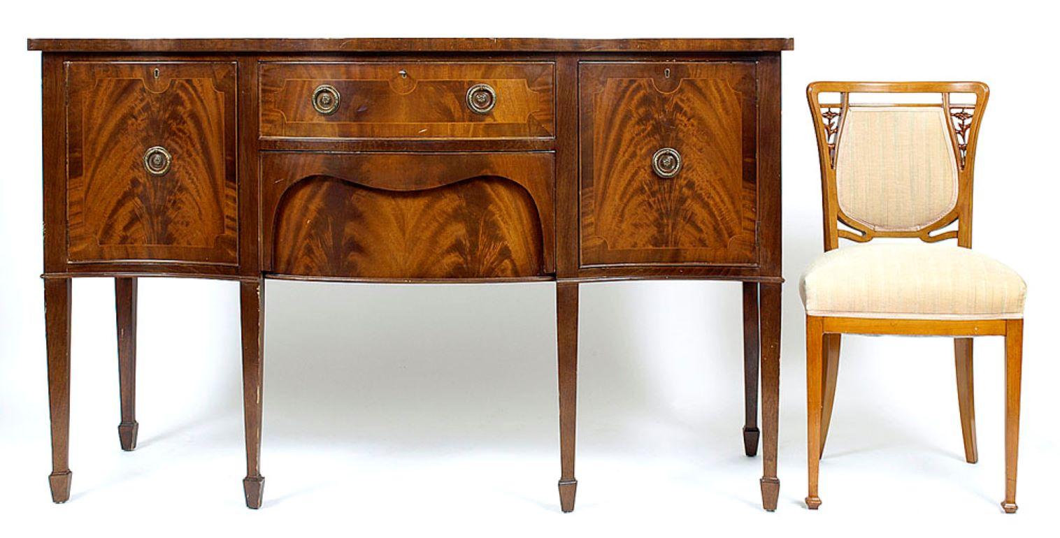 Early 20th Century Oak Sideboard Table 8